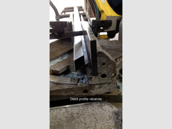 Débit profil tubes à ailettes