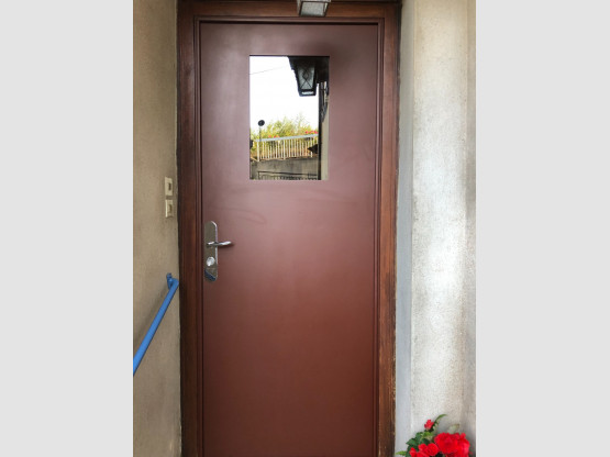 REMPLACEMENT DE LA PORTE D'ENTREE PAR UNE PORTE BLINDEE